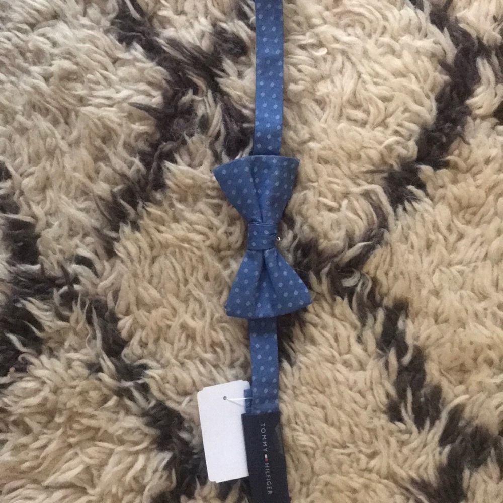 Tommy Hilfiger Indigo Bow tie